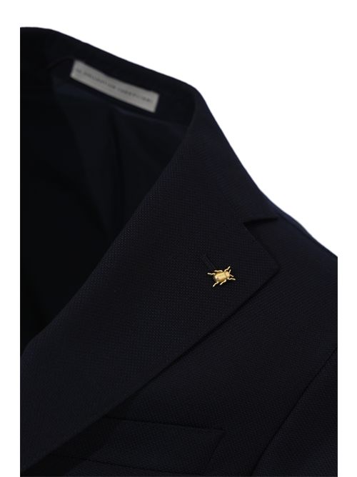 Giacca monopetto in lana vergine Blu Cc Corneliani | 27XZ23 2768475 7R003